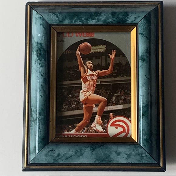 1990 NBA HOOPS Atlanta Hawks Anthony Jerome “Spud” Webb #35